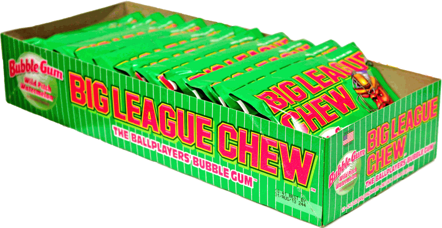 Big League Chew Watermelon (12 ct) - Click Image to Close