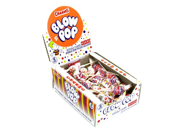 Blow Pops Cherry (48 ct) - Click Image to Close