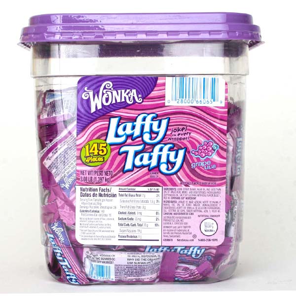 Laffy Taffy Grape (145 ct) - Click Image to Close