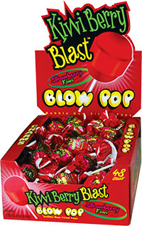 Blow Pops Kiwi Berry Blast (48 ct)